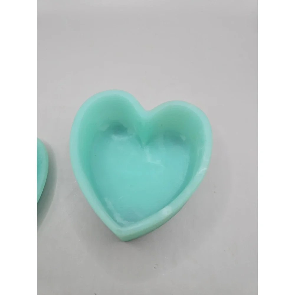 Vintage Trinket Box by Design Gifts Int'l Seagull Beach Soap Stone Turquoise